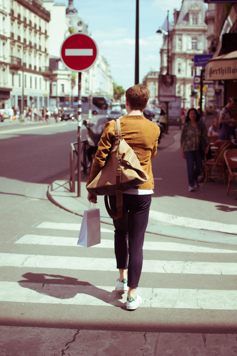 Woman walking